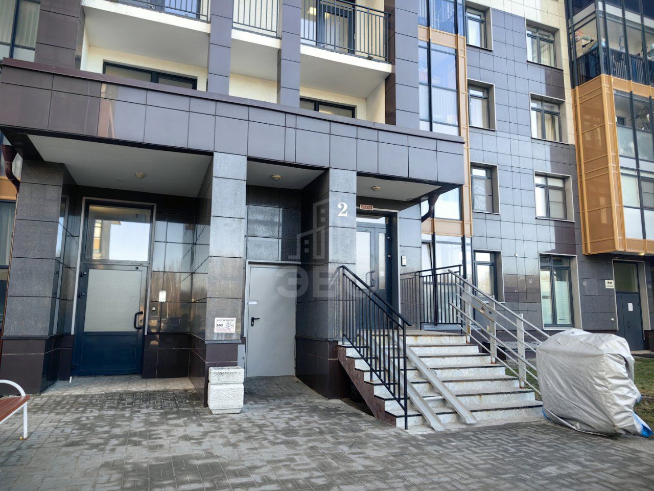 двухкомнатная квартира в Санкт-Петербурге по адресу: Адмирала Черокова ул., 22, литера А