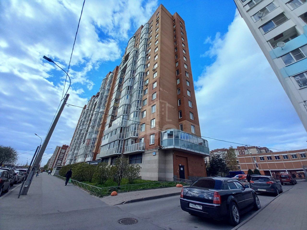 однокомнатная квартира в Санкт-Петербурге по адресу: Богатырский проспект, 55, к 1