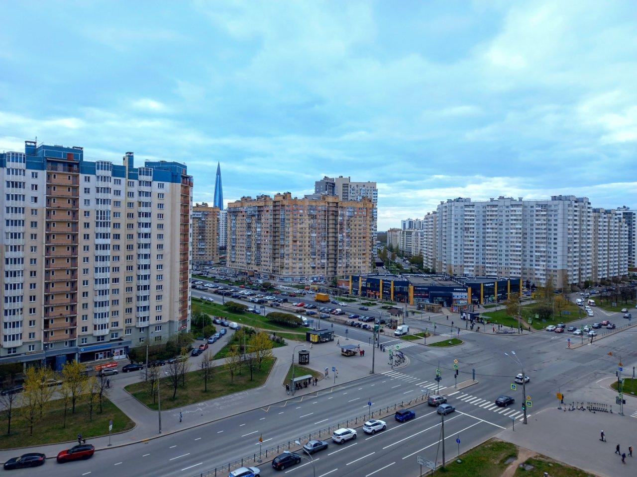однокомнатная квартира в Санкт-Петербурге по адресу: Богатырский проспект, 55, к 1