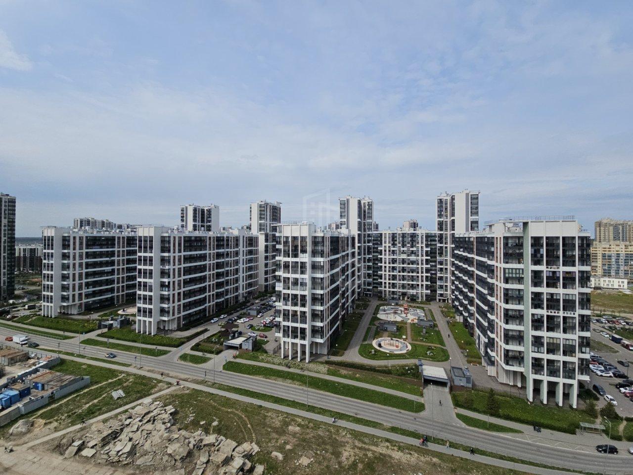 двухкомнатная квартира в Санкт-Петербурге по адресу: Плесецкая ул., 10, строение 1