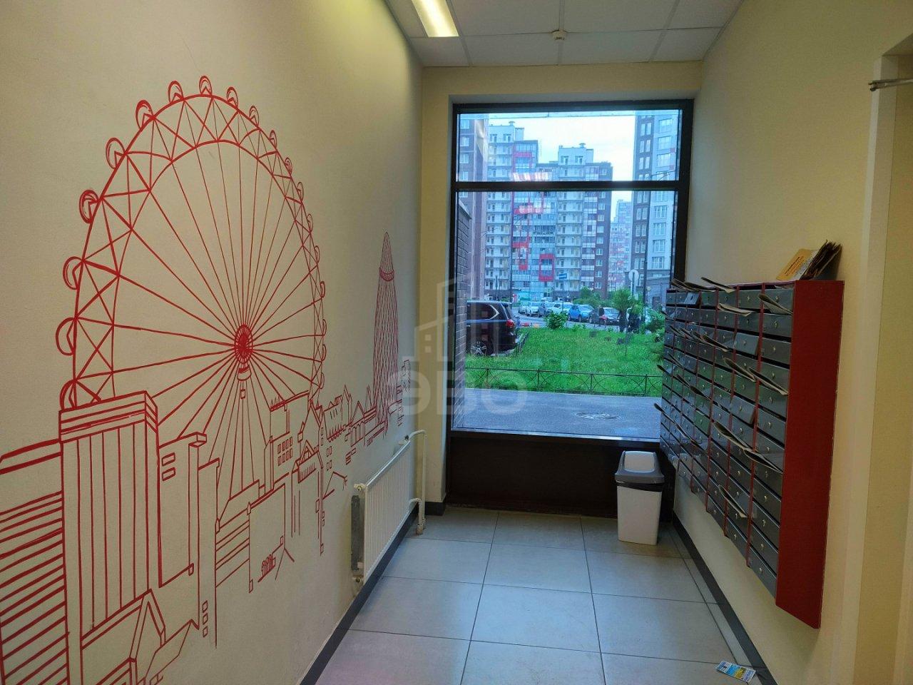 однокомнатная квартира в Санкт-Петербурге по адресу: Строителей проспект, 20, к 2