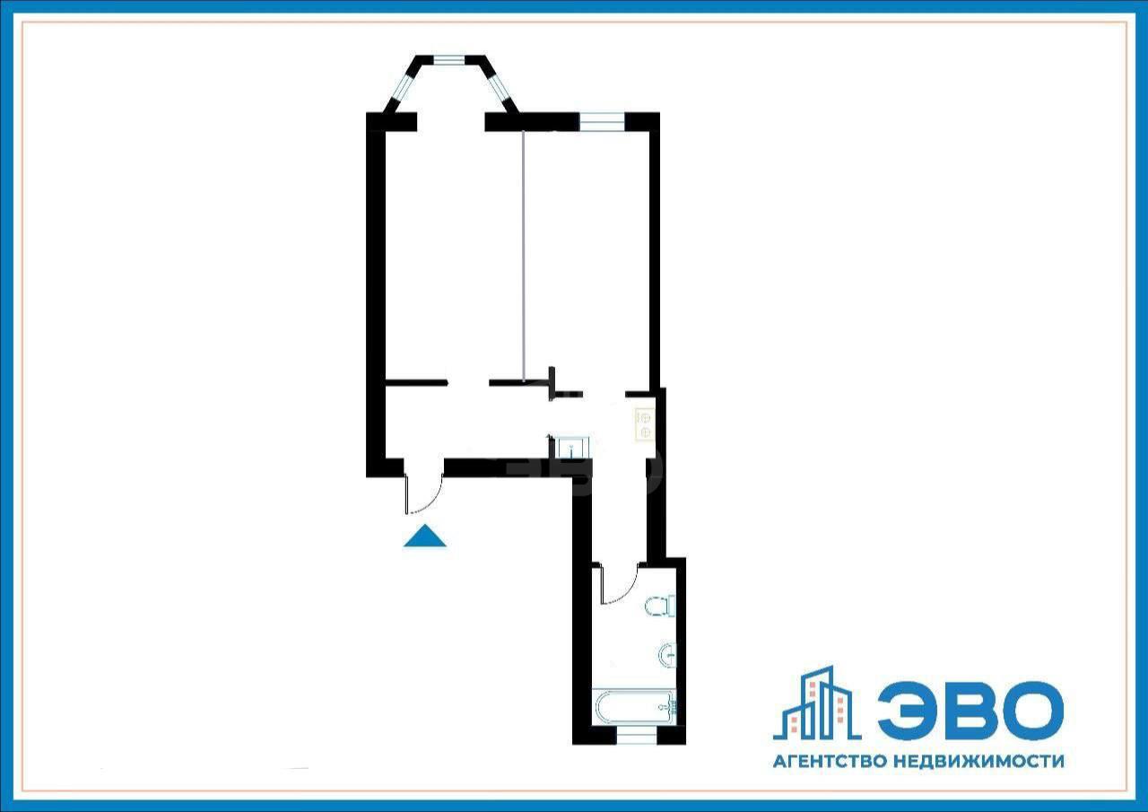 двухкомнатная квартира в Санкт-Петербурге по адресу: Съезжинская ул., 11, литера А