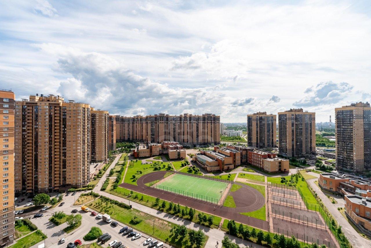 двухкомнатная квартира в Санкт-Петербурге по адресу: Михаила Дудина ул., 25, к 2, литера а