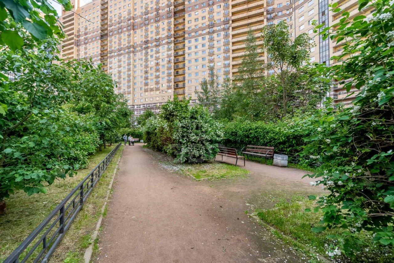 двухкомнатная квартира в Санкт-Петербурге по адресу: Михаила Дудина ул., 25, к 2, литера а