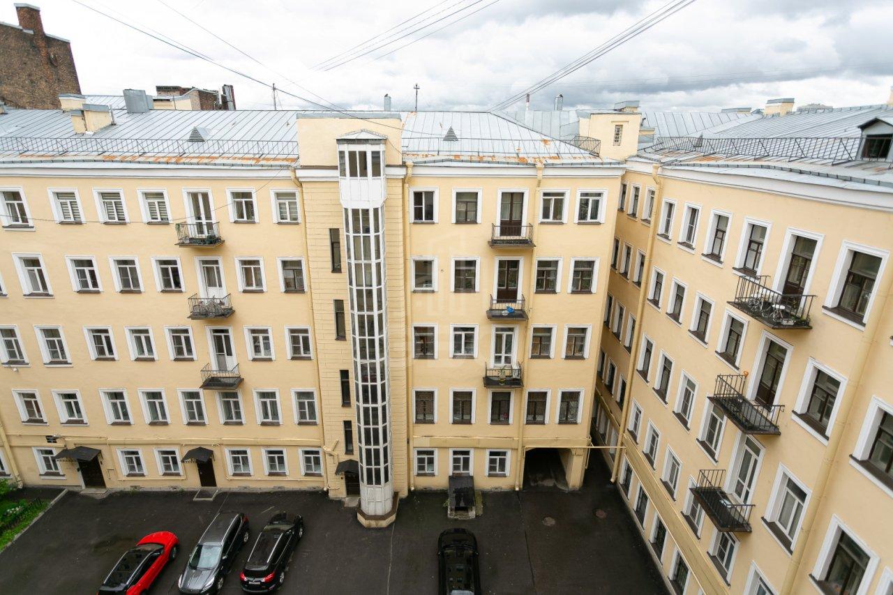 двухкомнатная квартира в Санкт-Петербурге по адресу: Измайловский проспект, 18, литера А