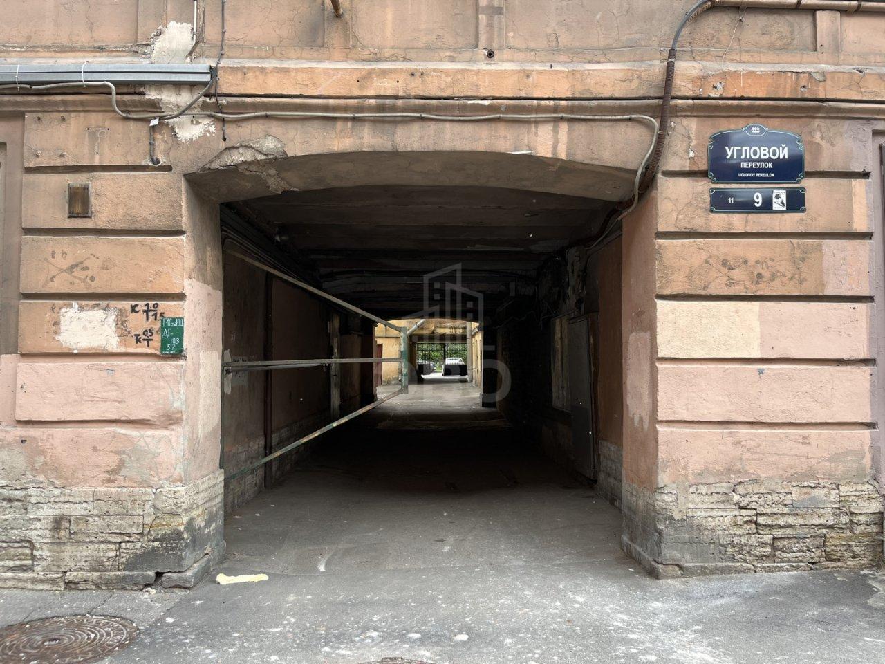 двухкомнатная квартира в Санкт-Петербурге по адресу: Угловой пер., 9, литера А