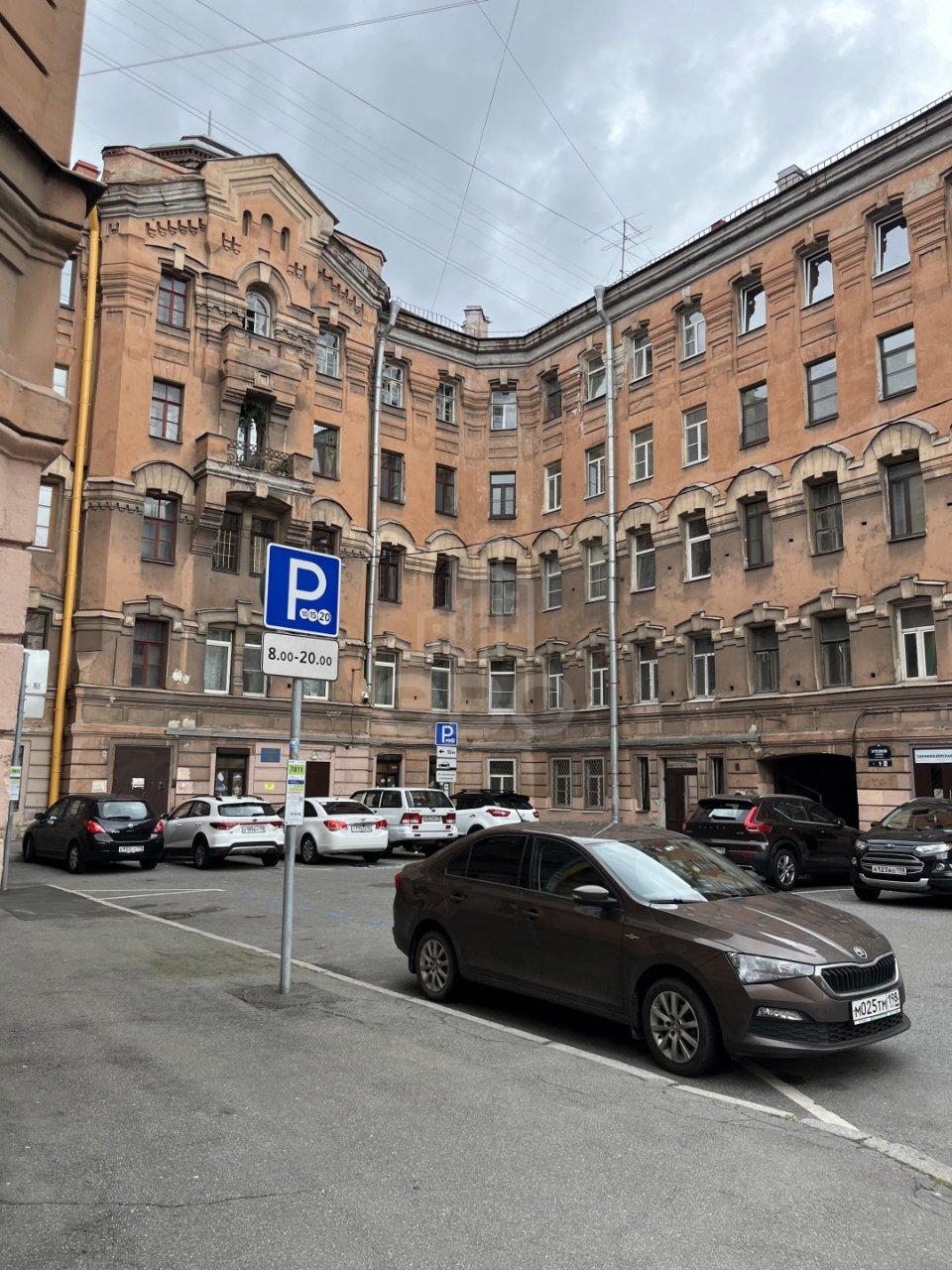 двухкомнатная квартира в Санкт-Петербурге по адресу: Угловой пер., 9, литера А