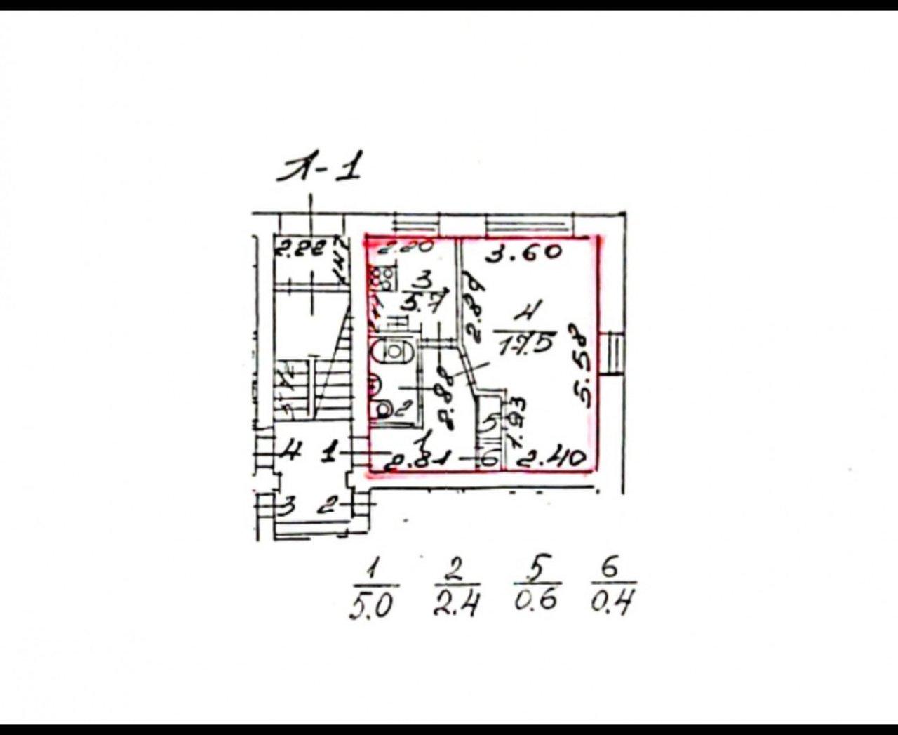 однокомнатная квартира в Санкт-Петербурге по адресу: Гладкова ул., 23, литера а