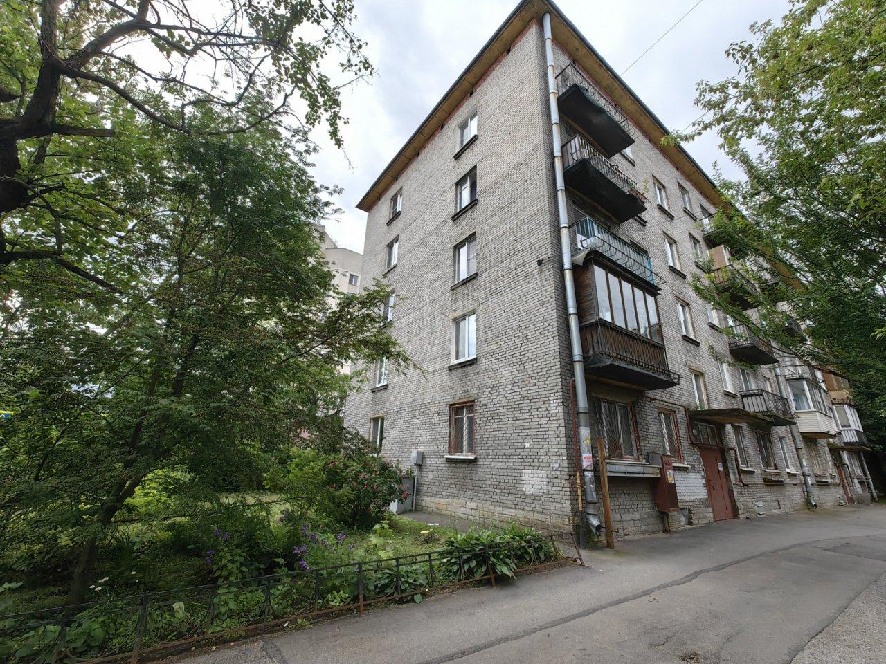 однокомнатная квартира в Санкт-Петербурге по адресу: Гладкова ул., 23, литера а