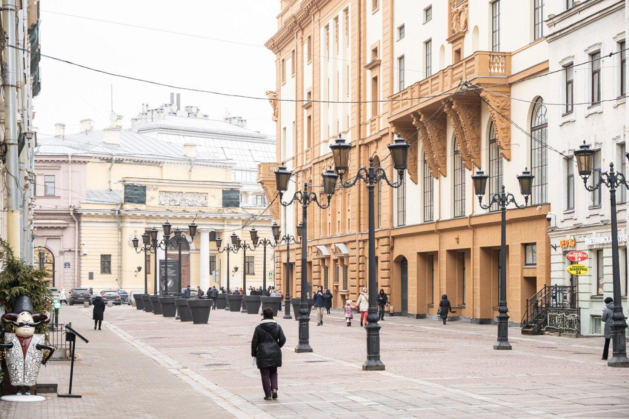 двухкомнатная квартира в Санкт-Петербурге по адресу: Малая Садовая ул., 3/54