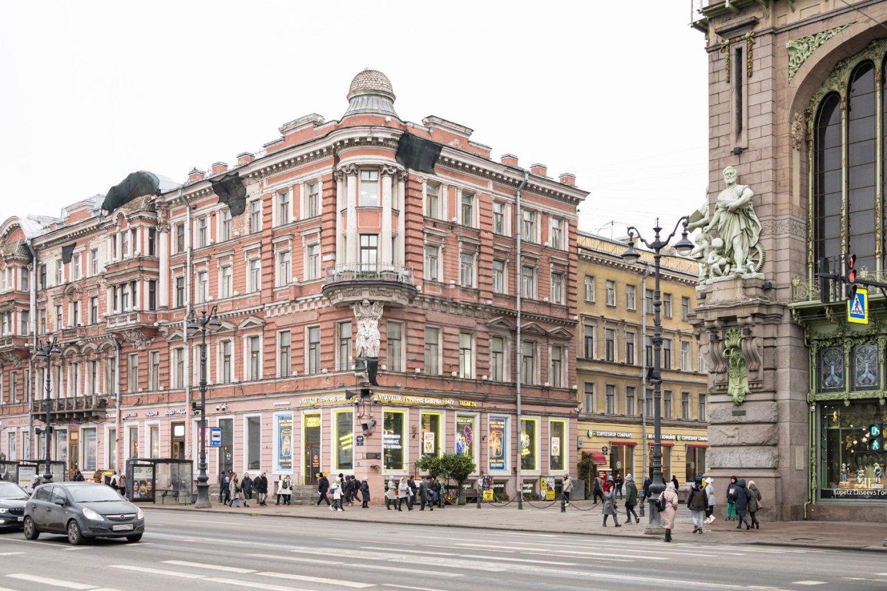 двухкомнатная квартира в Санкт-Петербурге по адресу: Малая Садовая ул., 3/54