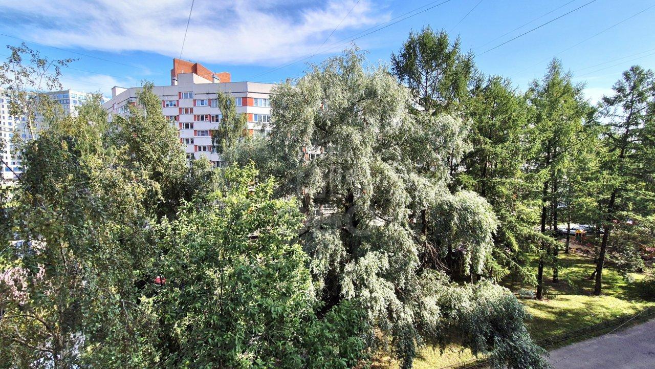 трехкомнатная квартира в Санкт-Петербурге по адресу: Парашютная ул., 4, к 1