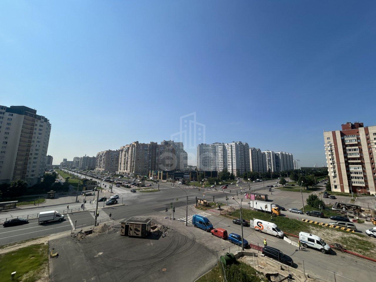 двухкомнатная квартира в Санкт-Петербурге по адресу: Богатырский проспект, 55, к 1