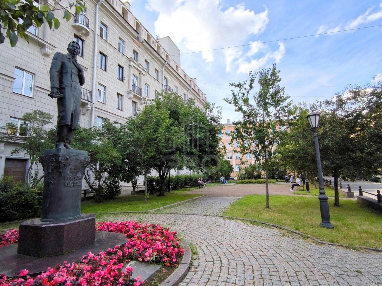 двухкомнатная квартира в Санкт-Петербурге по адресу: Кронверкский проспект, 73/39