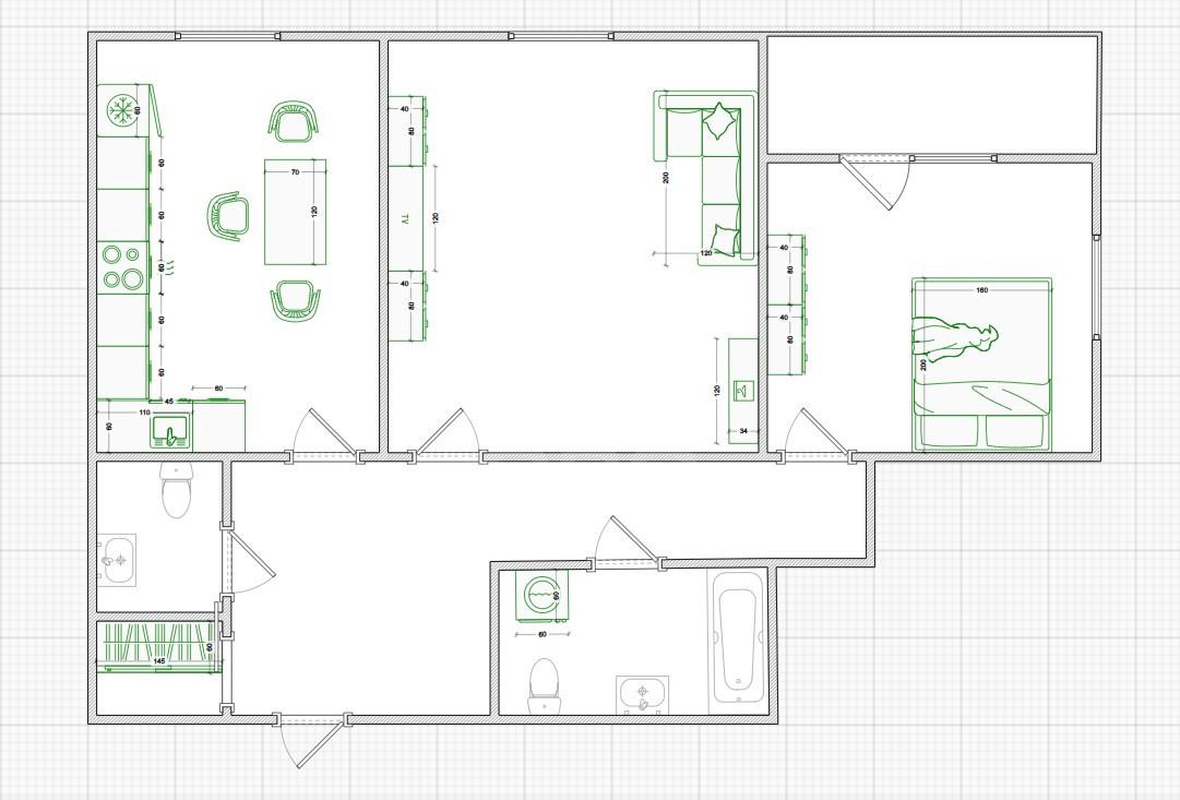 двухкомнатная квартира в Санкт-Петербурге по адресу: Кушелевская дорога., 3, к 8, литера А