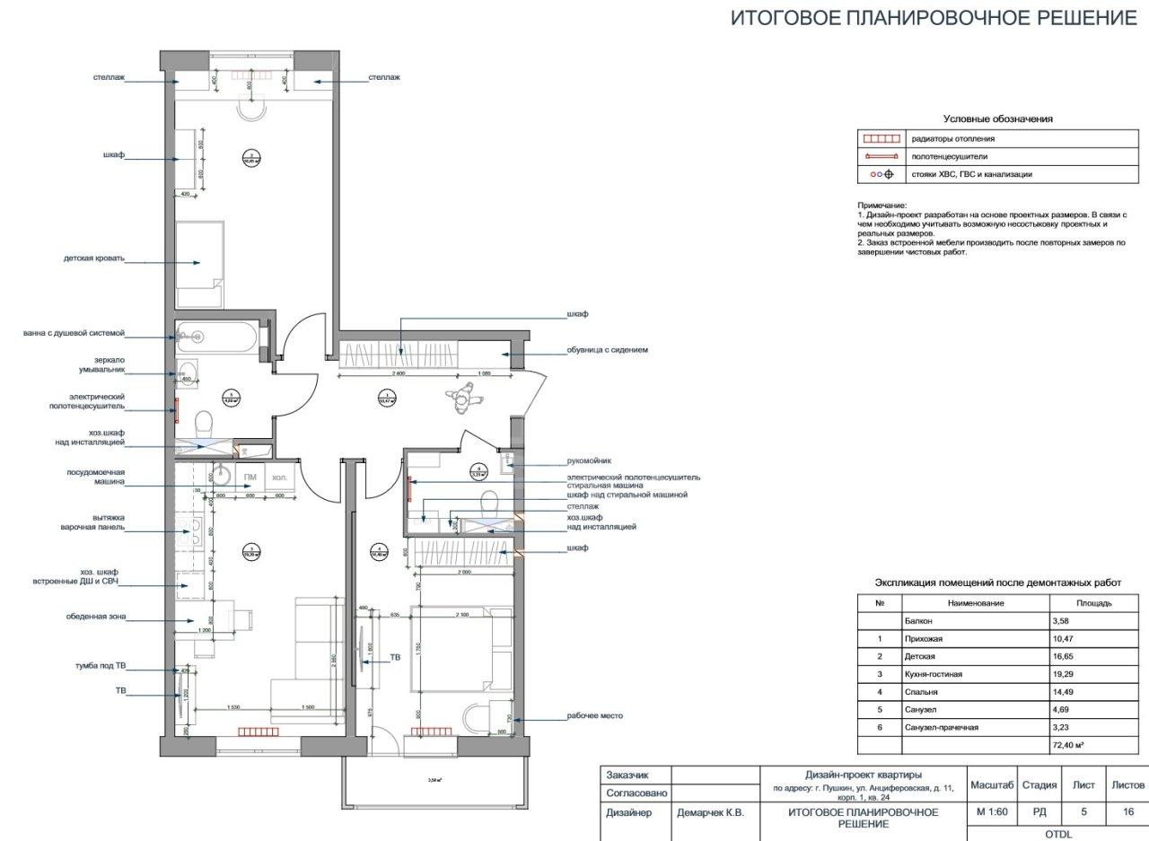 двухкомнатная квартира в Санкт-Петербурге по адресу: Анциферовская ул., 11, к 1