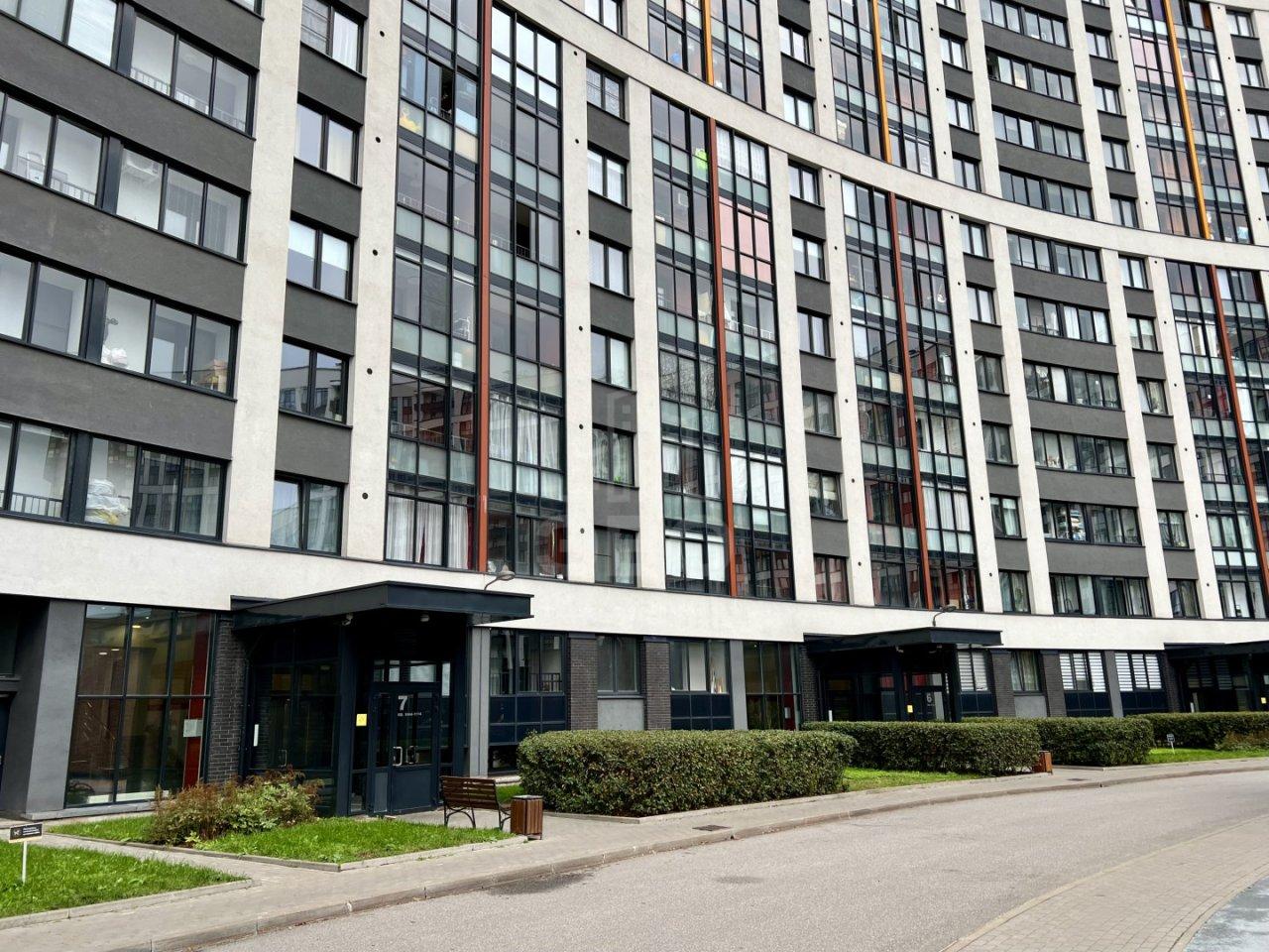 однокомнатная квартира в Санкт-Петербурге по адресу: Комендантский проспект, 60, к 1, строение 1