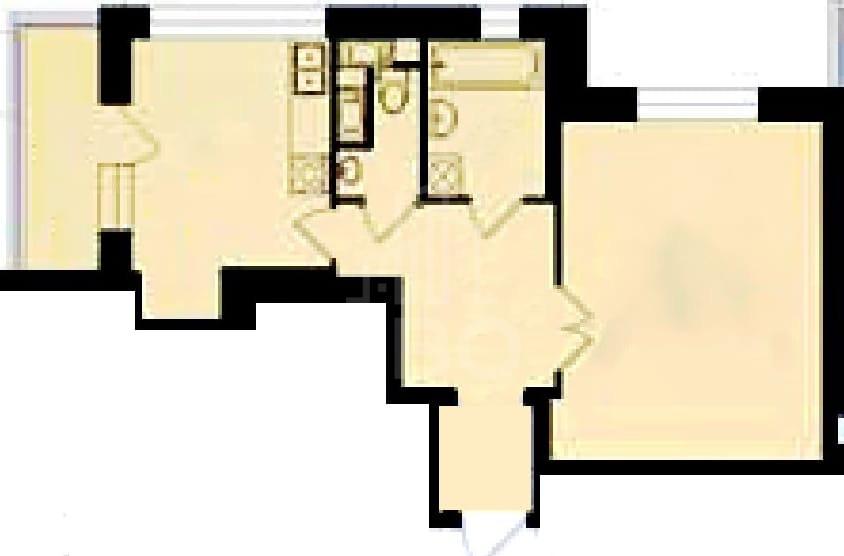 однокомнатная квартира в Санкт-Петербурге по адресу: Петергофское ш., 45