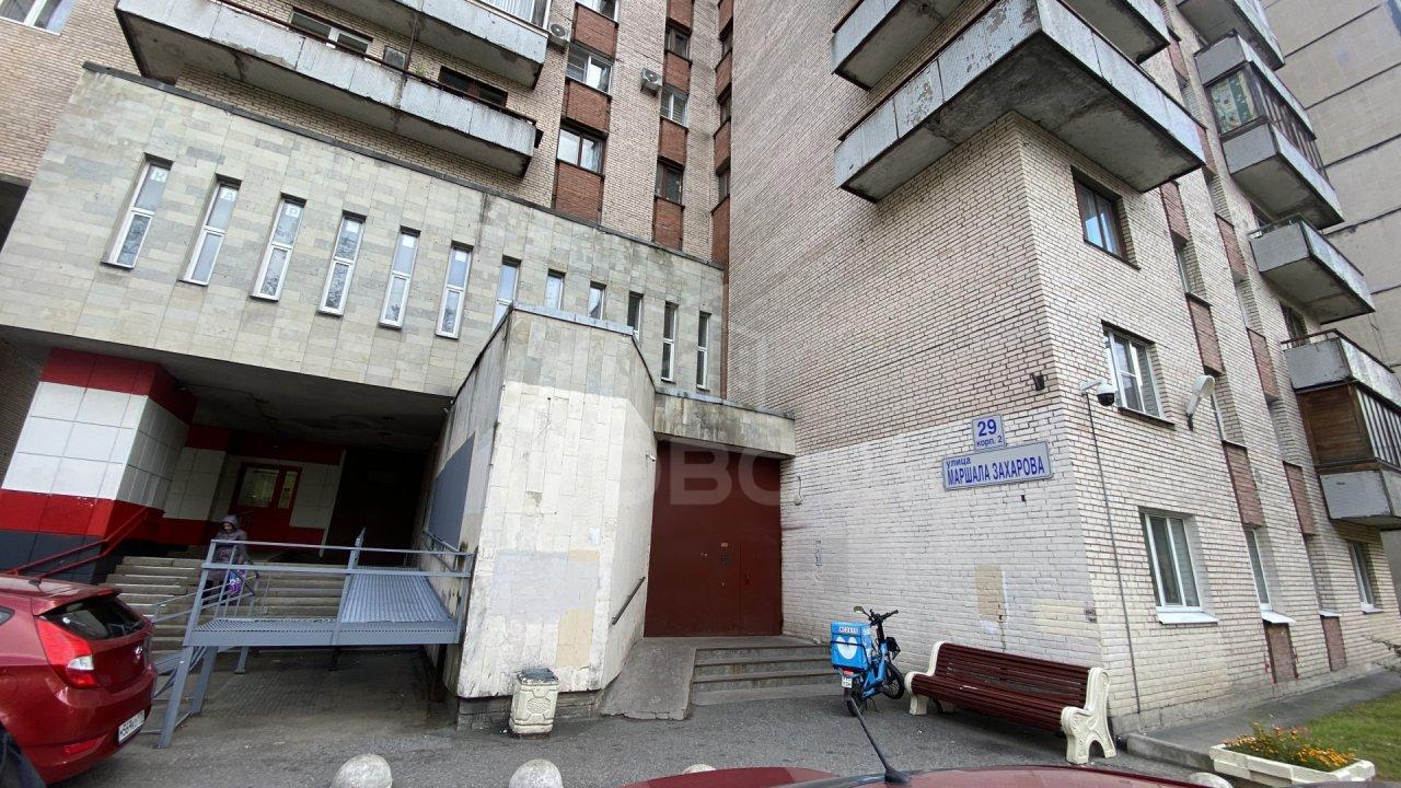 однокомнатная квартира в Санкт-Петербурге по адресу: Маршала Захарова ул., 29, к 2
