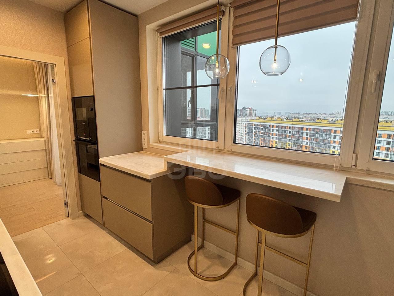 однокомнатная квартира в Санкт-Петербурге по адресу: Комендантский проспект, 58, к 1, строение 1