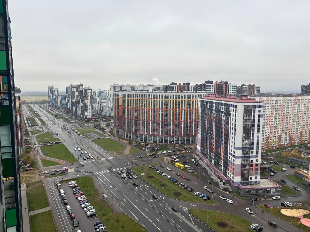 однокомнатная квартира в Санкт-Петербурге по адресу: Комендантский проспект, 58, к 1, строение 1