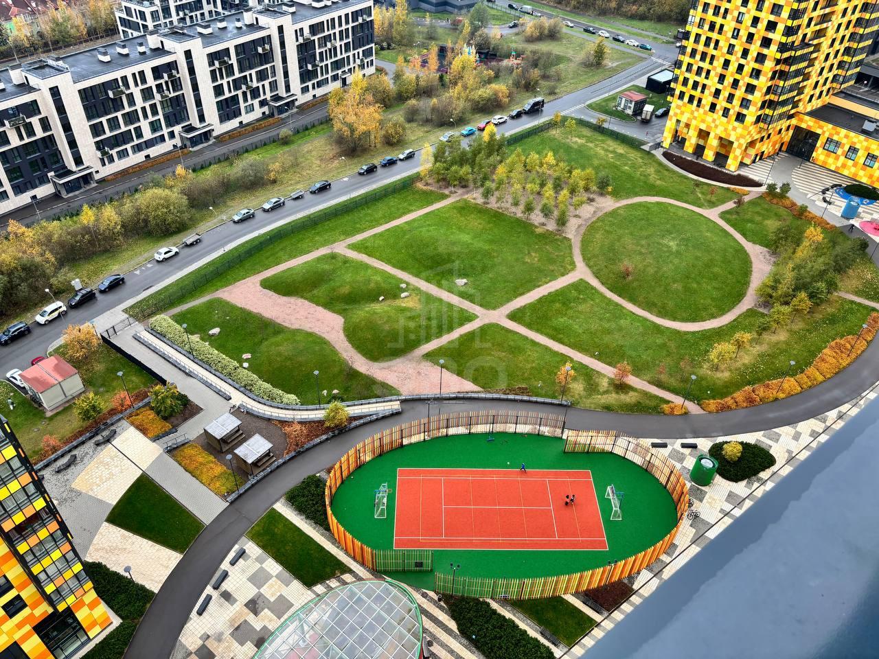 однокомнатная квартира в Санкт-Петербурге по адресу: Комендантский проспект, 58, к 1, строение 1