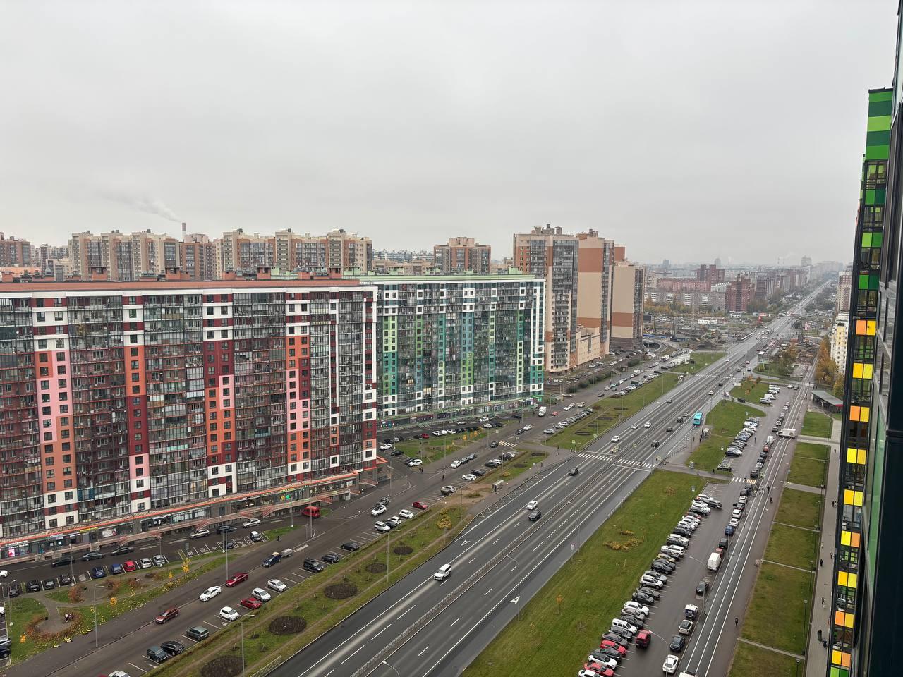 однокомнатная квартира в Санкт-Петербурге по адресу: Комендантский проспект, 58, к 1, строение 1