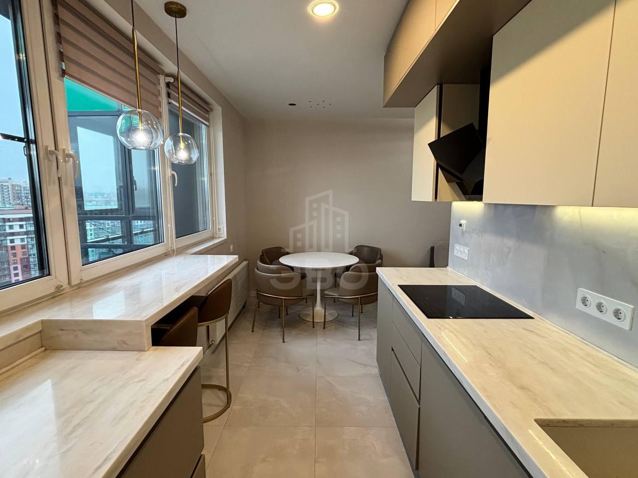 однокомнатная квартира в Санкт-Петербурге по адресу: Комендантский проспект, 58, к 1, строение 1