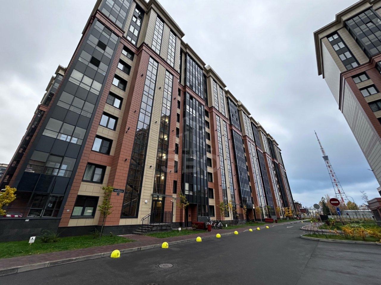 однокомнатная квартира в Санкт-Петербурге по адресу: Александра Матросова ул., 8, к 3