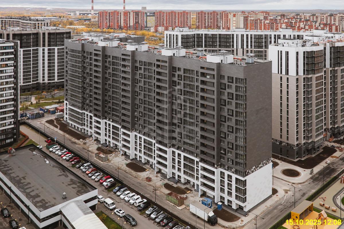 однокомнатная квартира в Ленинградской области по адресу: Авиаторов Балтики проспект, 23к3