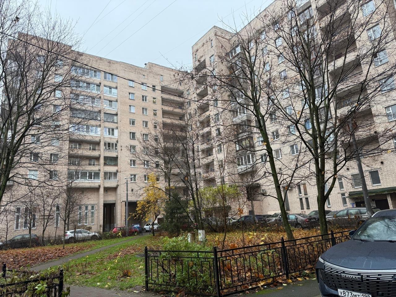 двухкомнатная квартира в Санкт-Петербурге по адресу: Непокорённых проспект, 16, к 1, строение 4