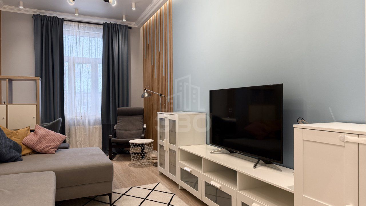 двухкомнатная квартира в Санкт-Петербург по адресу: Малый В.О. проспект, 52, строение 1