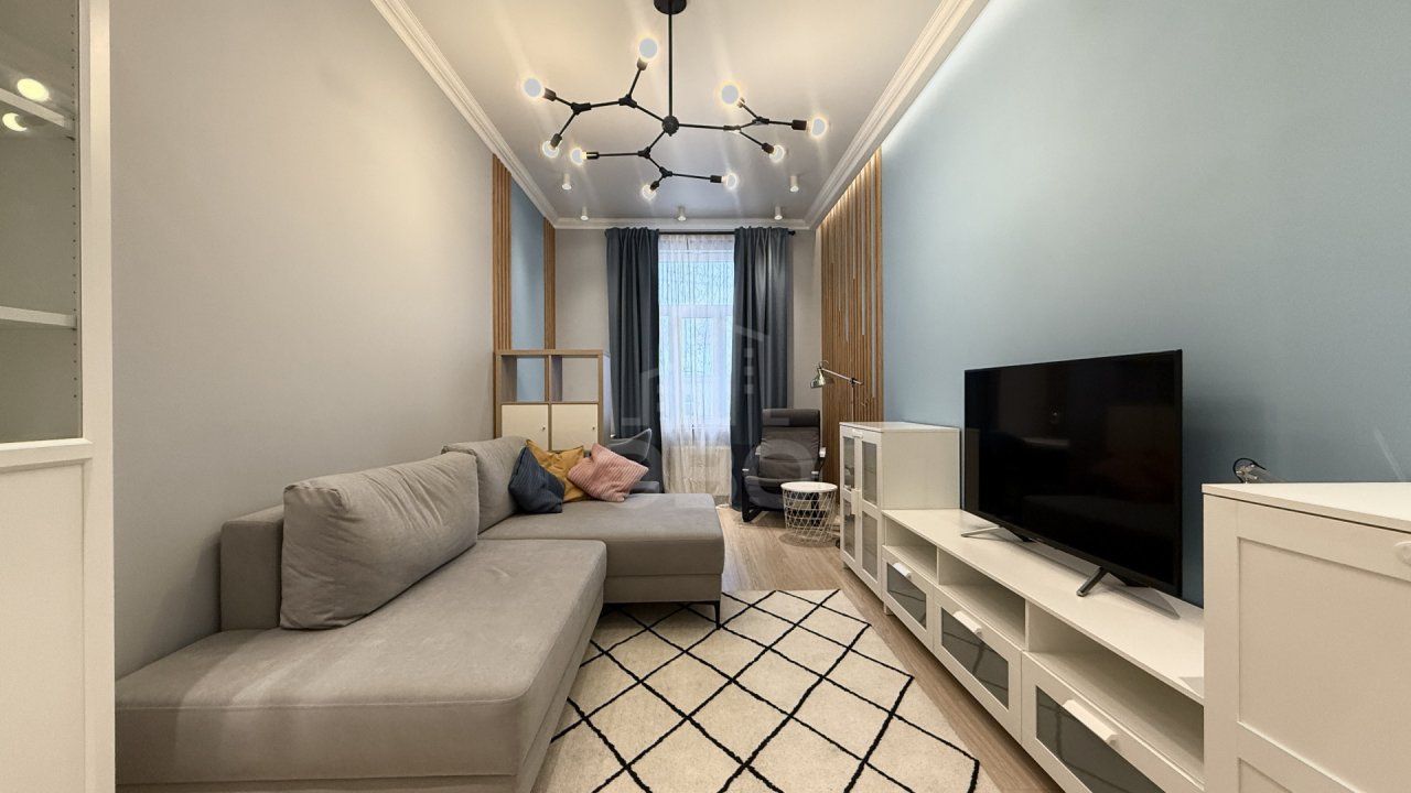 двухкомнатная квартира в Санкт-Петербург по адресу: Малый В.О. проспект, 52, строение 1