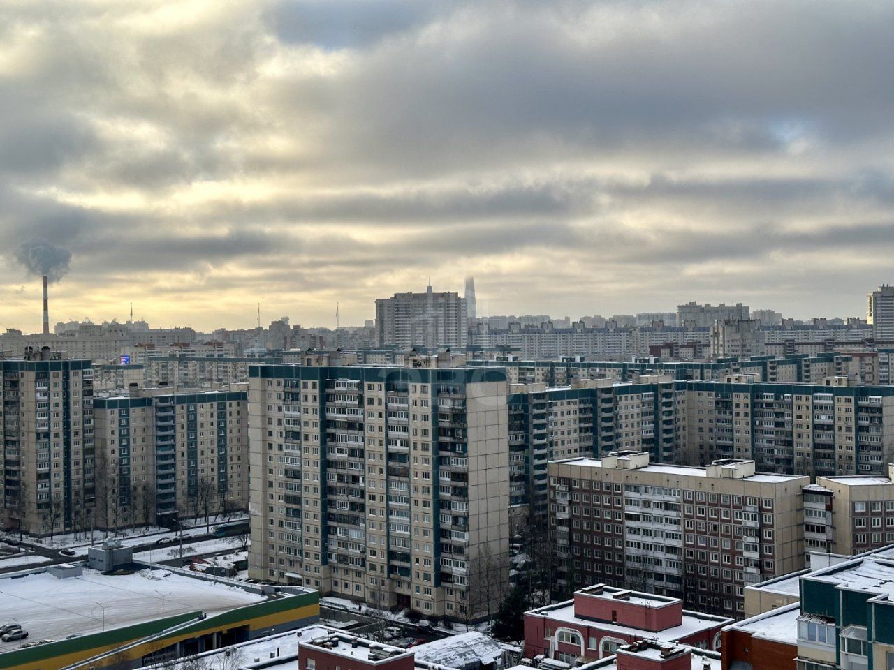 однокомнатная квартира в Санкт-Петербурге по адресу: Сизова проспект, 21, к 2