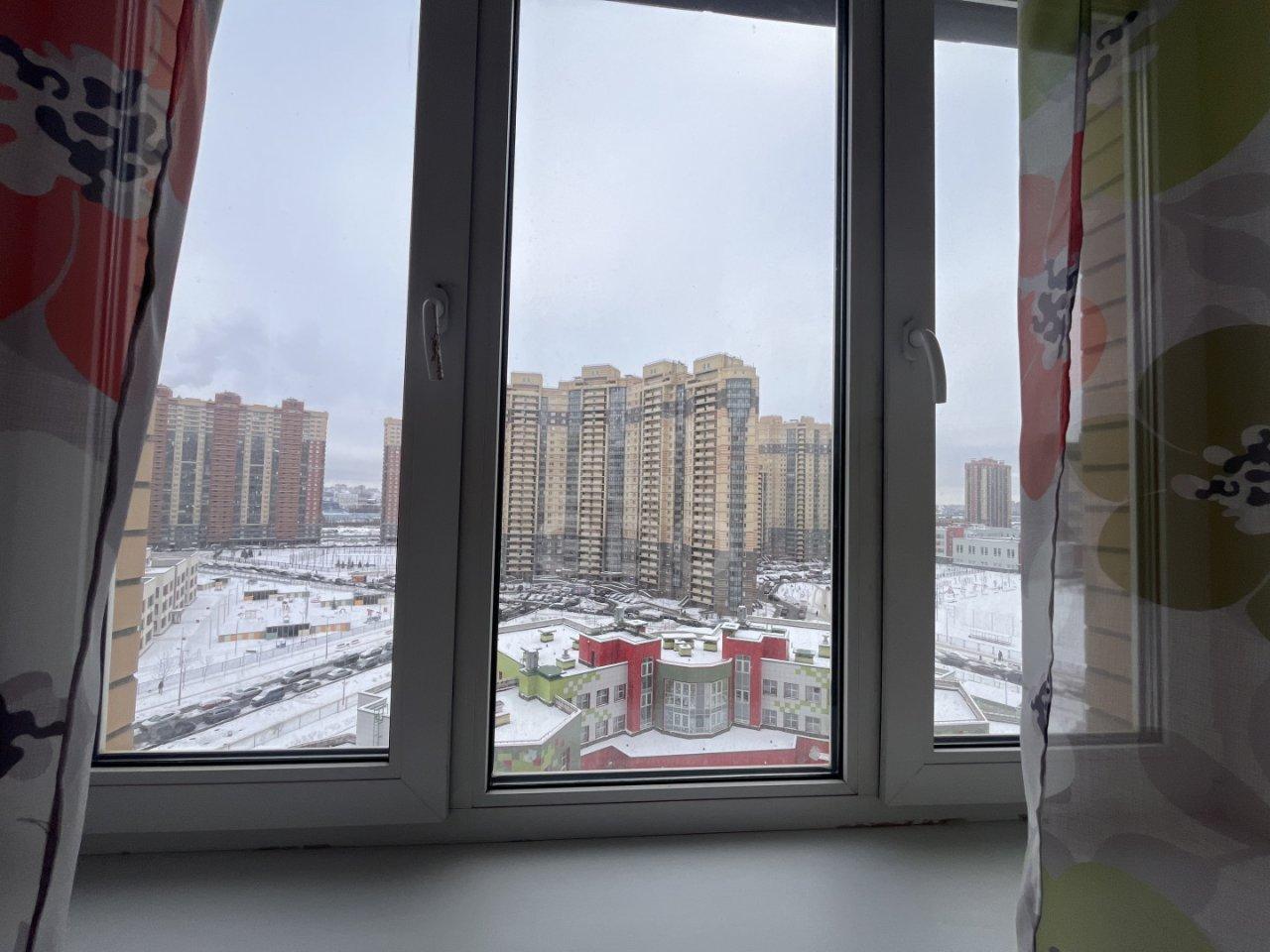 однокомнатная квартира в Санкт-Петербурге по адресу: Фёдора Абрамова ул., 23, к 1