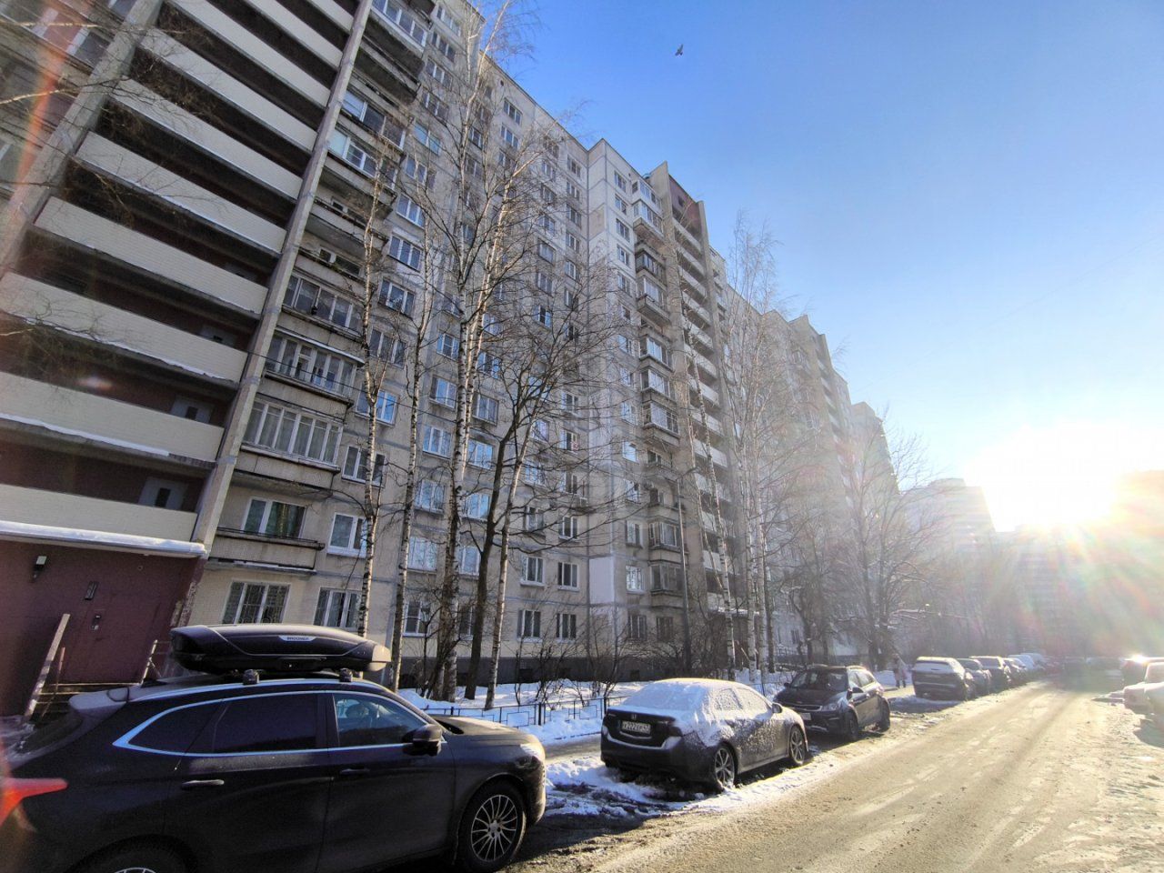 двухкомнатная квартира в Санкт-Петербурге по адресу: Композиторов ул., 19, литера а