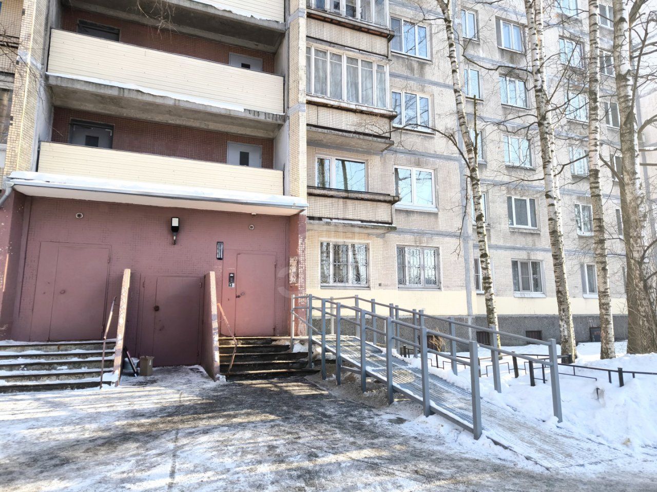 двухкомнатная квартира в Санкт-Петербурге по адресу: Композиторов ул., 19, литера а