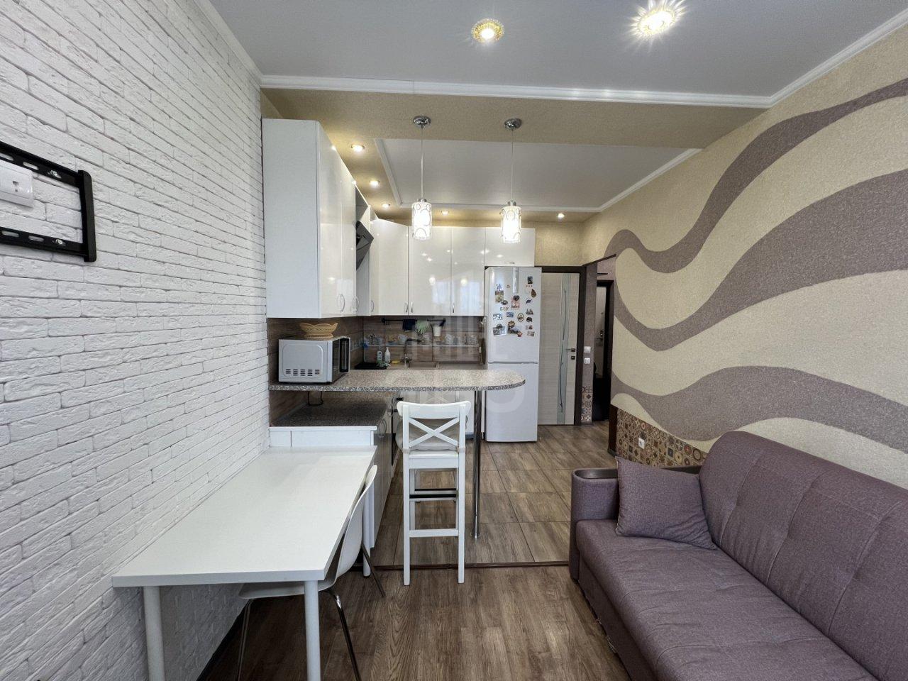 однокомнатная квартира в Ленинградской области по адресу: Оборонная ул., 37, к 1