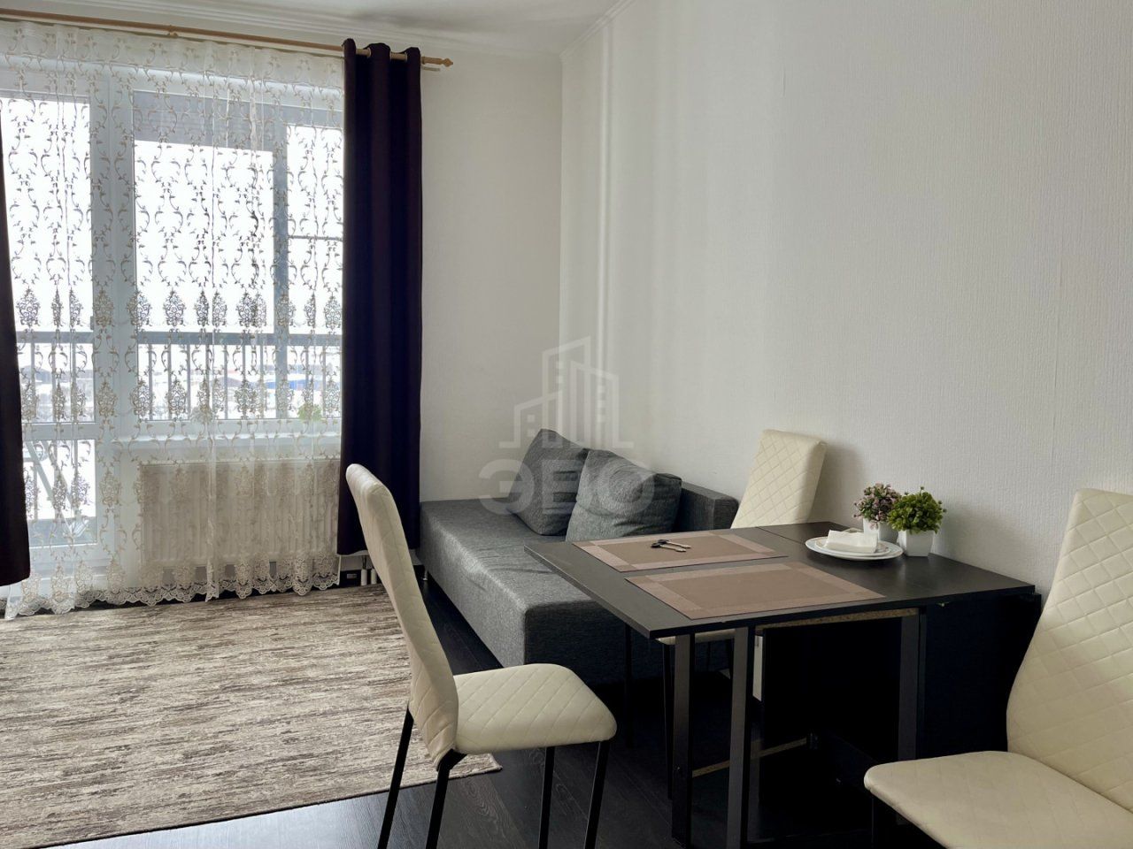 однокомнатная квартира в Санкт-Петербурге по адресу: Арцеуловская аллея, 15, к 1, строение 1