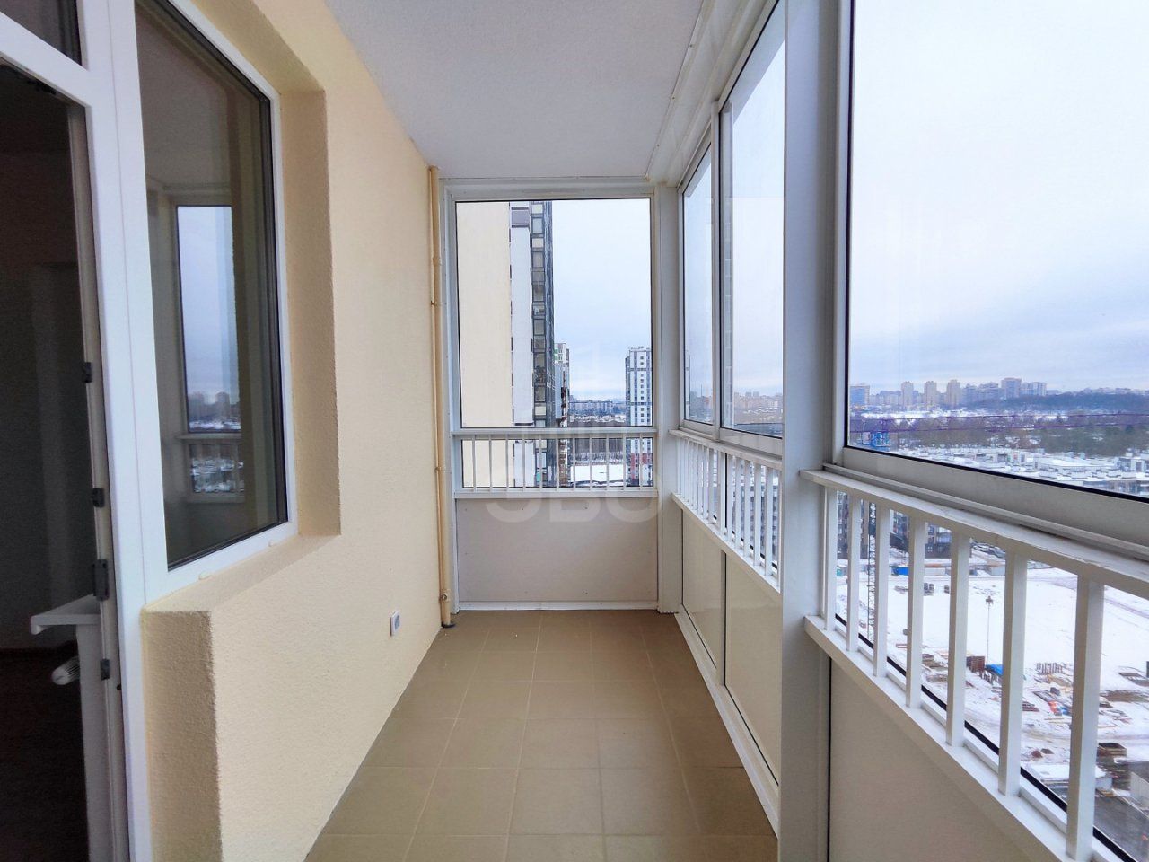 двухкомнатная квартира в Санкт-Петербурге по адресу: Суздальское ш., 22, к 3, строение 1