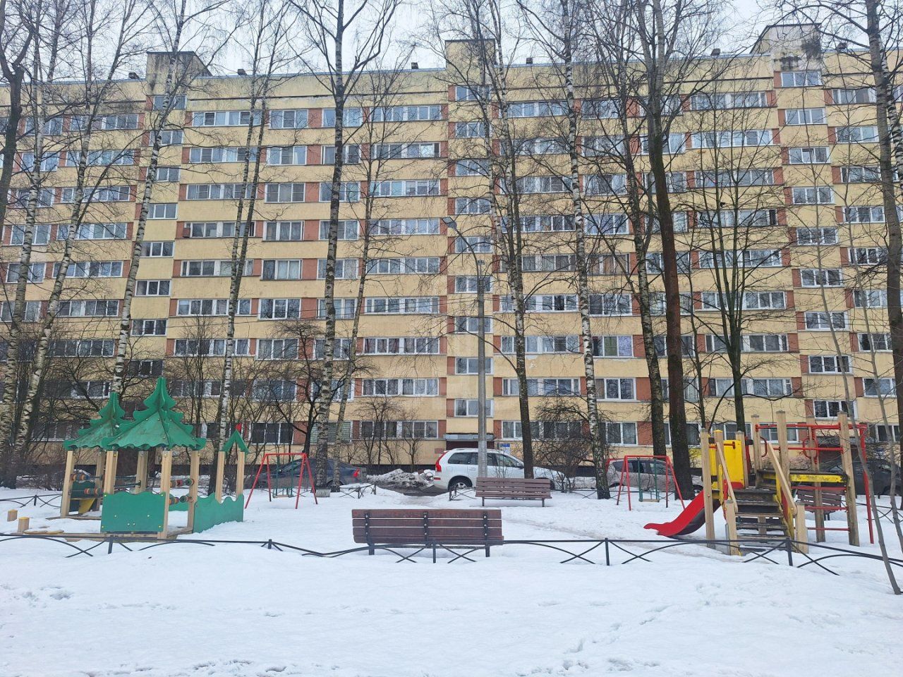 двухкомнатная квартира в Санкт-Петербурге по адресу: Суздальский проспект, 93, к 1