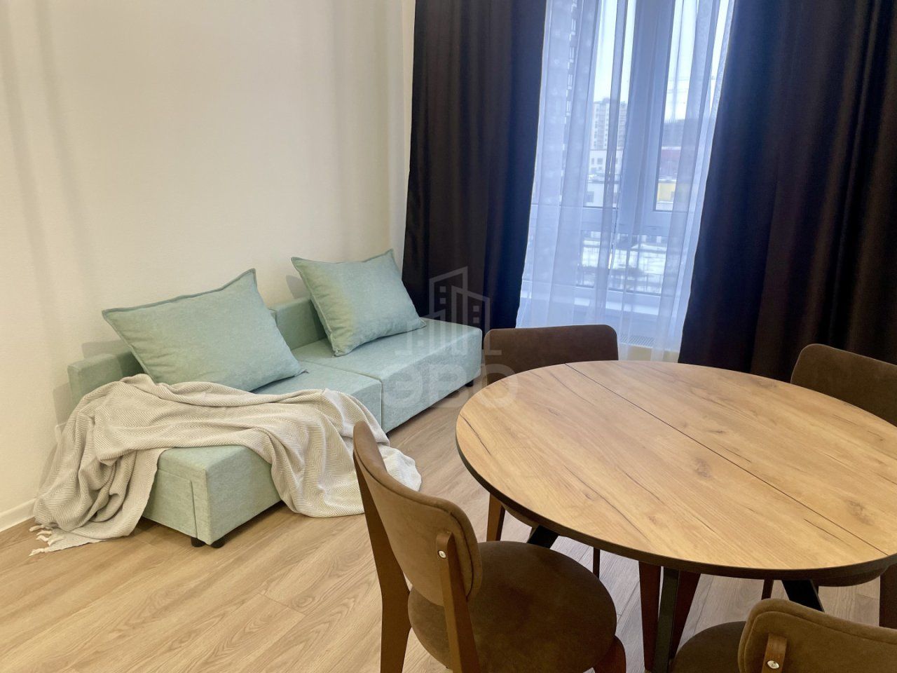 однокомнатная квартира в Ленинградской области по адресу: Невская ул., 17, к 1