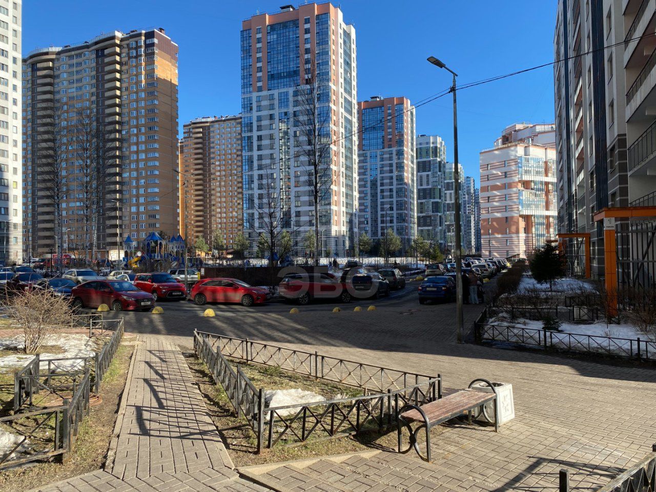 однокомнатная квартира в Санкт-Петербурге по адресу: Кушелевская дорога., 3, к 2