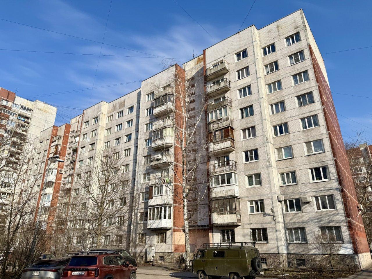 двухкомнатная квартира в Санкт-Петербурге по адресу: Кораблестроителей ул., 37, литера Г