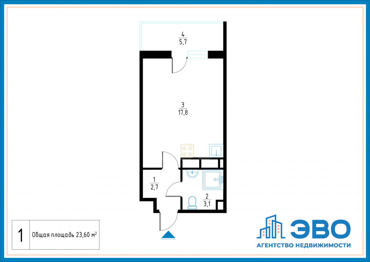 студия в Санкт-Петербурге по адресу: Ультрамариновая ул., 4, к 1