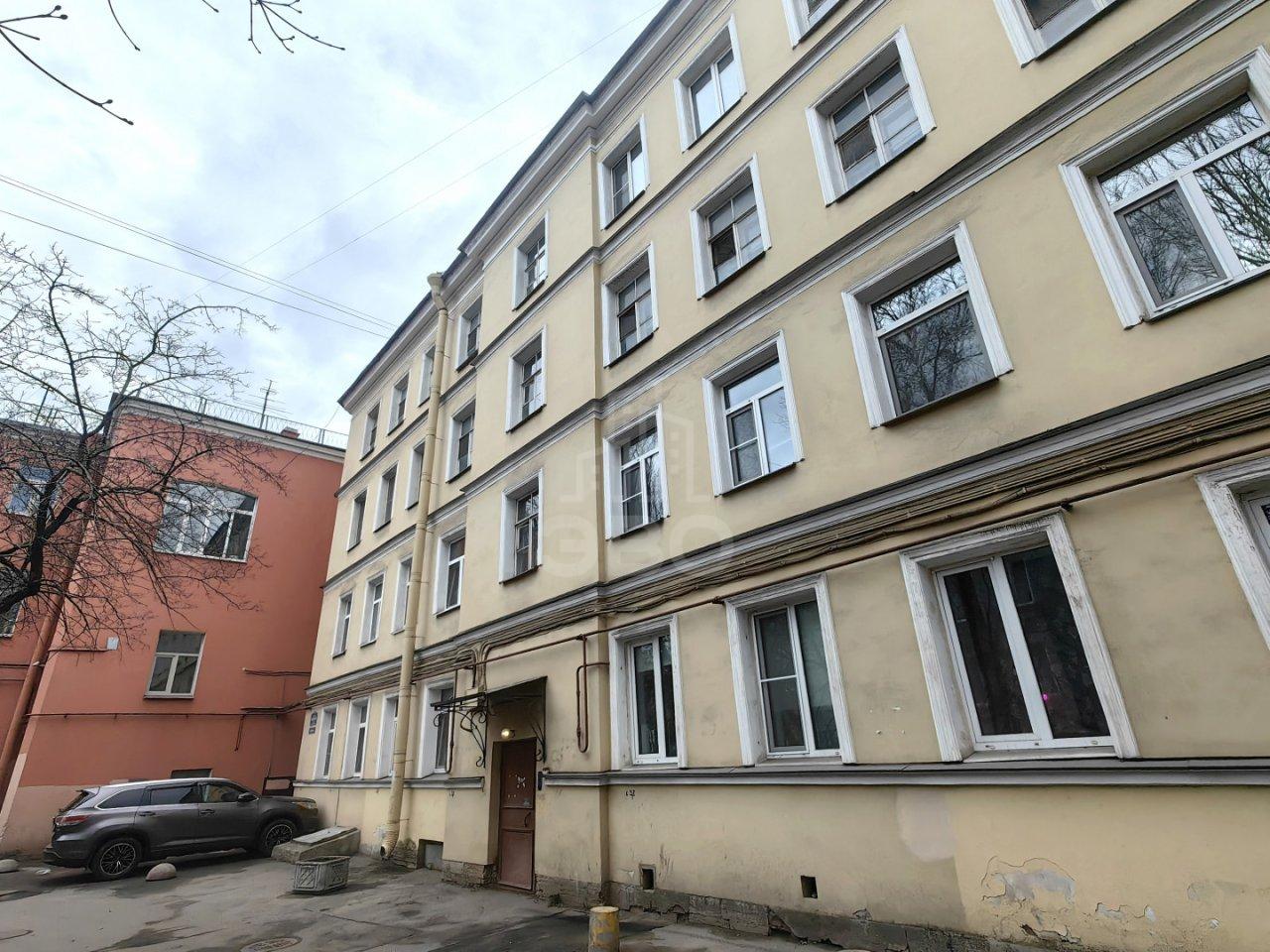 двухкомнатная квартира в Санкт-Петербурге по адресу: Обводного канала наб., 155, литера Б