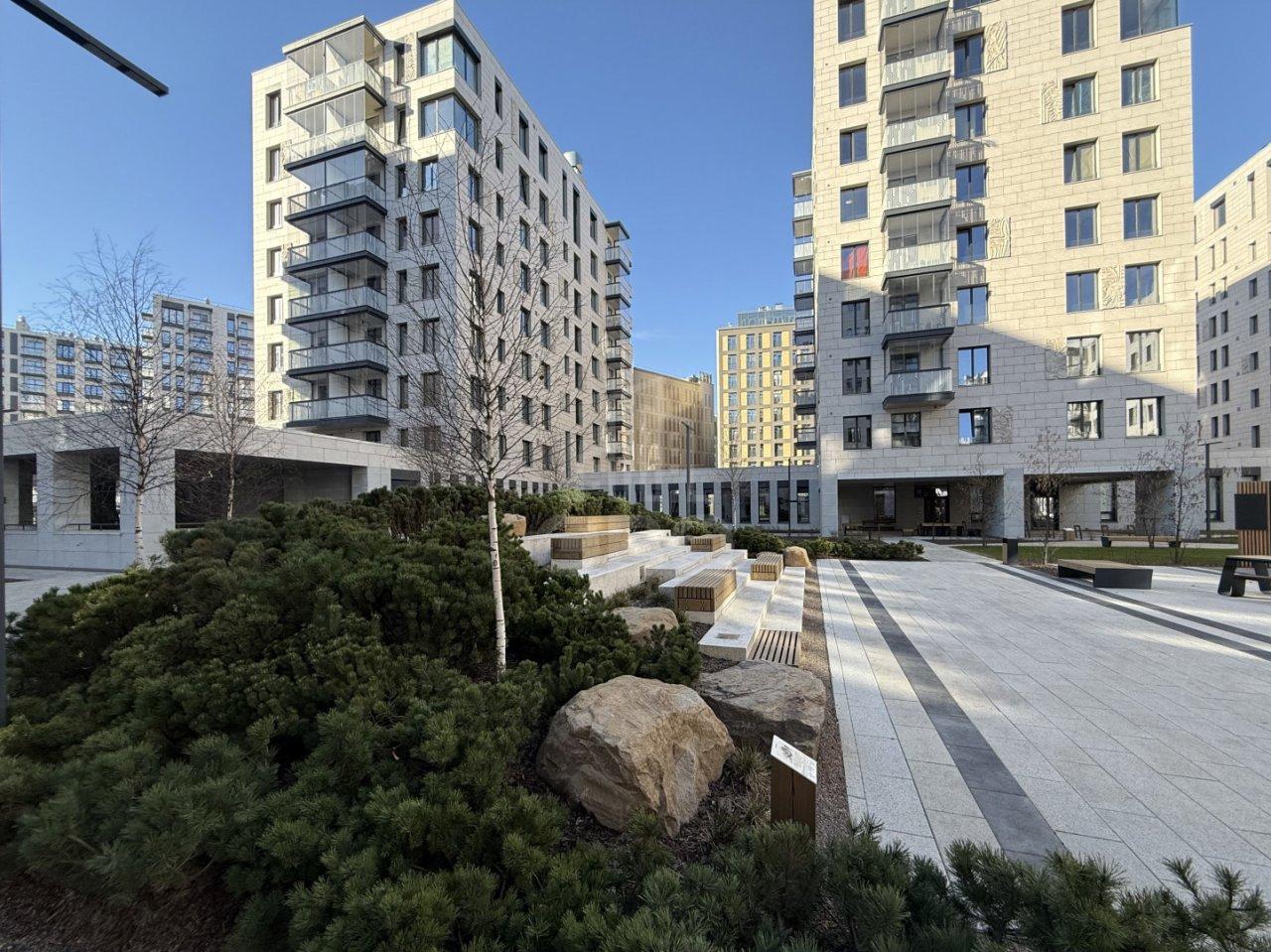 двухкомнатная квартира в Санкт-Петербурге по адресу: Чёрной речки наб., 35, строение 1