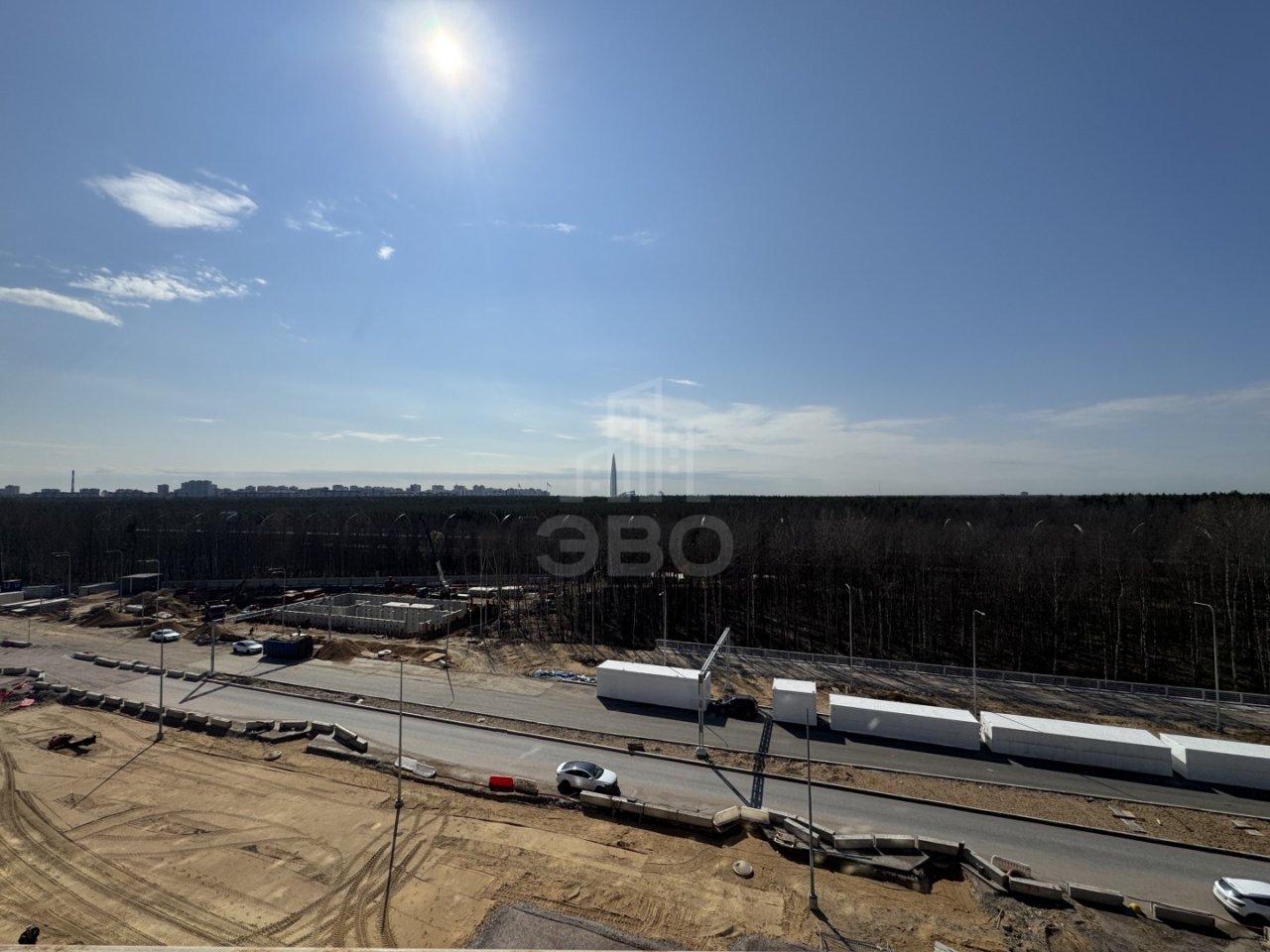 однокомнатная квартира в Санкт-Петербурге по адресу: Плесецкая ул., 2, строение 1