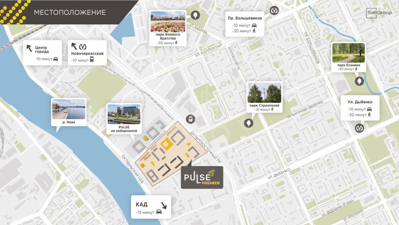 однокомнатная квартира в Санкт-Петербурге по адресу: Архивная ул., 4, строение 1