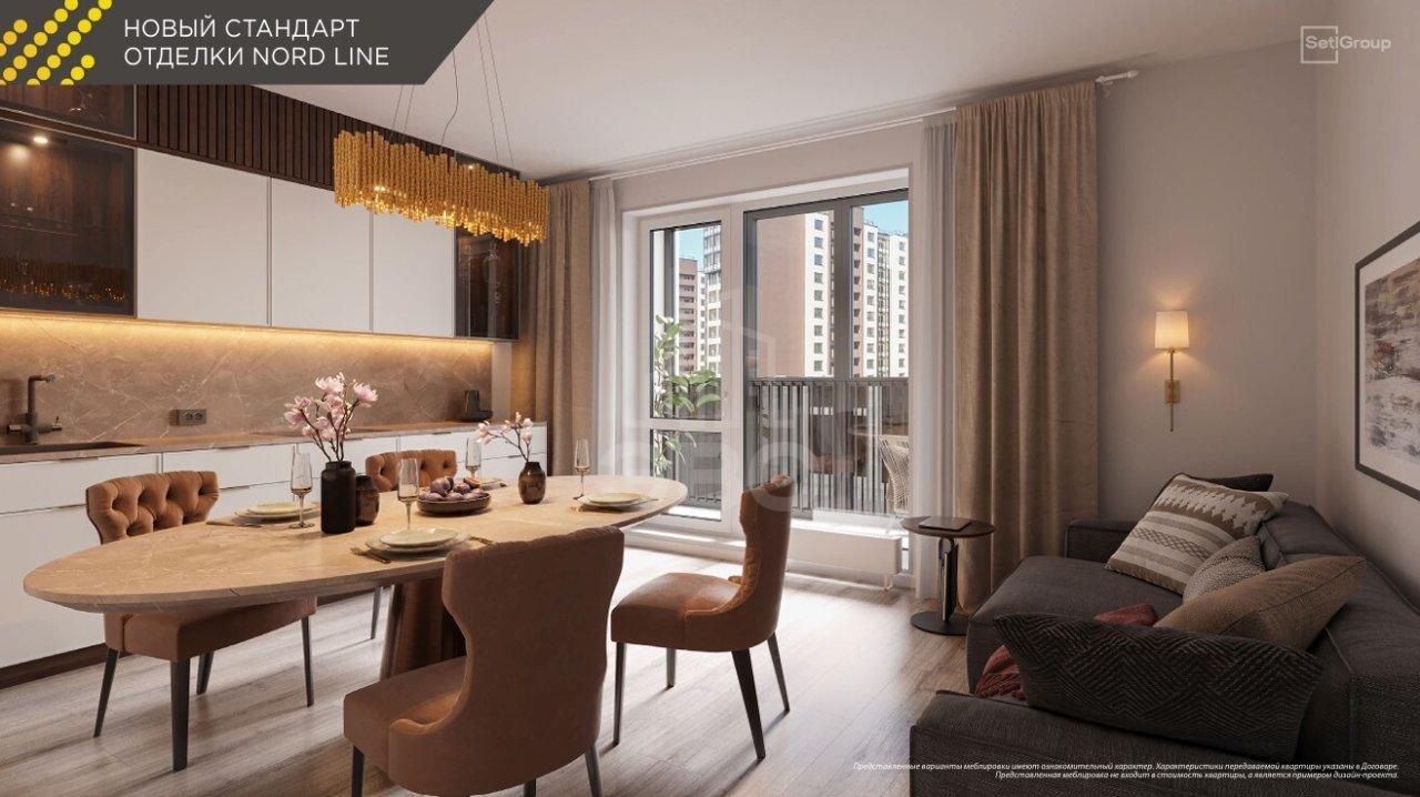 однокомнатная квартира в Санкт-Петербурге по адресу: Архивная ул., 4, строение 1